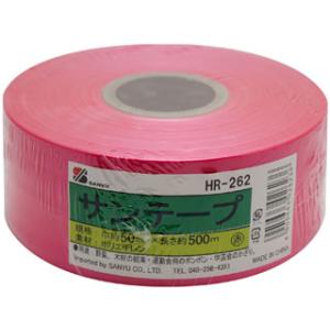 SANYU/三友産業  サンテープ 赤 50mm×500m HR-262
