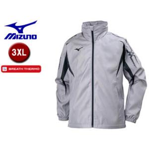 ミズノ mizuno  32JE7550-05 ブレスサーモ ウォーマーシャツ 【3XL】 （アロイ...