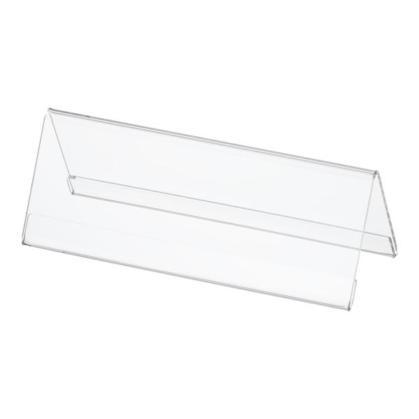 ITOCHU 伊藤忠リーテイルリンク アクリルＶ型カード立て／中　ＶＣＴ−３Ｅ