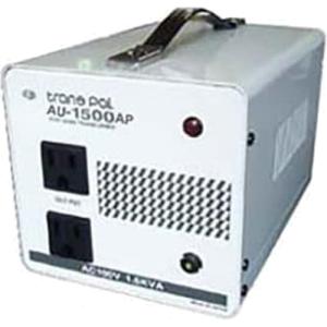 スワロー電機 スワロー電機 受注生産のため納期約2週間程度 アップトランス 変圧器 100V→120V　1500W AU-1500A