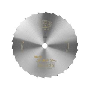 ツムラ 笹刈刃 30枚刃 305×1.25×30P 穴なし ミガキ 1枚 刈払機用 笹刈