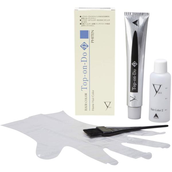 ファイテン Phiten ファイテンヘアカラー Top-on-Do D 【ライトブラウン】 HCD2...