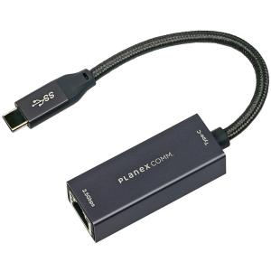 PLANEX プラネックスコミュニケーションズ 有線LANアダプター USB Type-C マルチギガビット(2.5Gbps)対応 USBC-LAN2500R2｜murauchi3