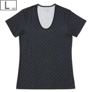 ミズノ mizuno 【メンズ】ブレスサーモ ラウンドネック 半袖シャツ 【Lサイズ】【ブラックハウ...