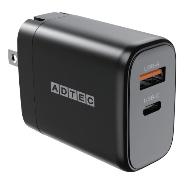 ADTEC アドテック PD充電器 最大65W ブラック APD-V065AC-BK