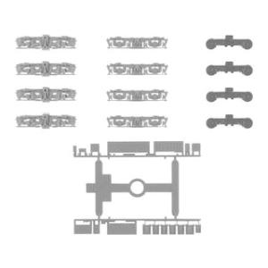 GREENMAX グリーンマックス 動力台車枠・床下機器セット A-12 （OKタイプ／TS310／...