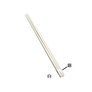 佐藤商事株式会社　本社 リサイクル箸 ホットスタンプ 白 銀;廃番予定