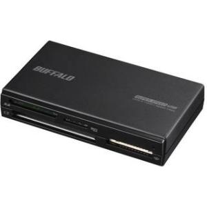 BUFFALO/バッファロー UHS-II対応 USB3.0 マルチカードリーダー ブラック BSCR700U3BK｜murauchi3