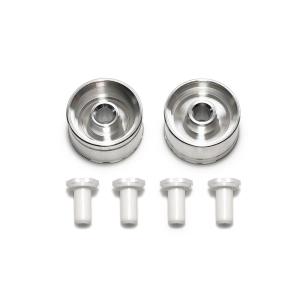 TAMIYA タミヤ ミニ四駆特別企画（パーツ） HG 小径ナロータイヤ (24mm) 用アルミホイール (リバーシブル2本) 95680