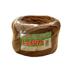 ELMO エルモ ELMO エルモ しゅろ縄平巻 4mm×80m チャ