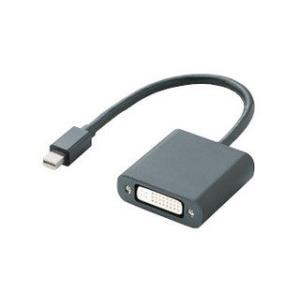 ELECOM エレコム miniDisplayPort変換アダプタ/forAPPLE/DVI/ブラッ...