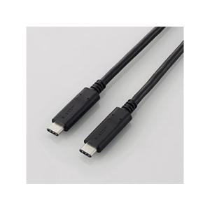 ELECOM エレコム  USB2.0ケーブル/C-Cタイプ/認証品/PD対応/5A出力/3.0m/ブラック U2C-CC5P30NBK｜murauchi3