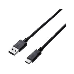 ELECOM エレコム  USB2.0ケーブル/A-Cタイプ/認証品/3.0m/ブラック U2C-AC30NBK｜murauchi3