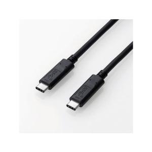 ELECOM エレコム  USB3.1ケーブル/Gen2/C-Cタイプ/認証品/PD対応/3A出力/...