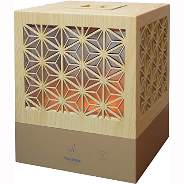 TEKNOS テクノス EL-C36L(NB)組子調 超音波加湿器 3.5L（木目ナチュラルブラウン...