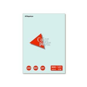 Nagatoya/長門屋商店 カラーペーパー特厚口B5 50P 水 ナ-4410 B5判 特厚口