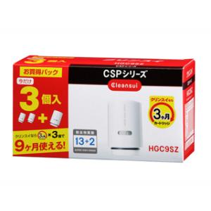 クリンスイ 浄水器 カートリッジ 交換用 3個入 CSPシリーズ HGC9SZ 41bixNxeEWL._AC_UL210_SR210,
