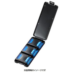 SANWA SUPPLY サンワサプライ SDカードケース(6枚収納・ブラック) FC-MMC23SDBK