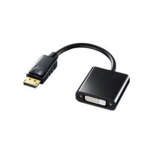 サンワサプライ  DisplayPort-DVI変換アダプタ AD-DPDVA01