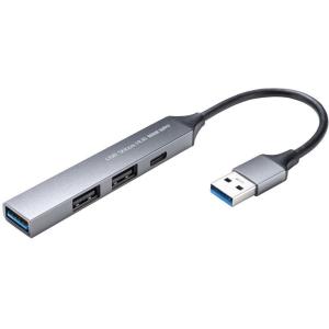 SANWA SUPPLY サンワサプライ USBハブ USB A(5Gbps)x1/USB-C(US...