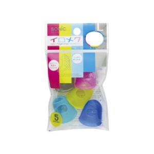 SONiC/ソニック 指サック イロメクキャップ L 色込 5個入 YS-348