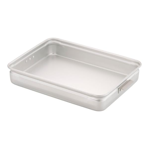 AKAO アカオアルミ アルミ手付番重（板取手）／中　８０