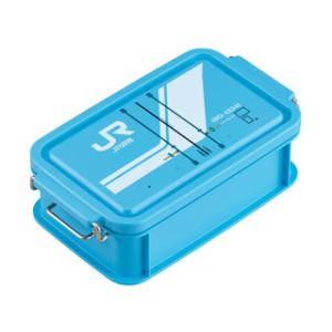 オーエスケー  JR貨物コンテナ コンテナランチボックス 600ml CNT-600 ブルー 弁当箱