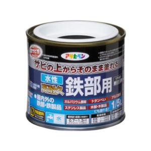 ASAHIPEN/アサヒペン 水性高耐久鉄部用 1/5L (黒)｜murauchi3