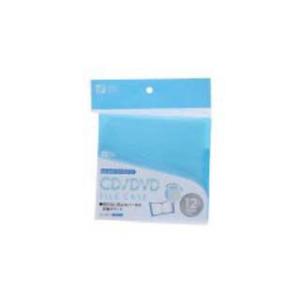 OHM/オーム電機  CD/DVDファイルケース 12枚収納 OA-RCCD-12A ブルー
