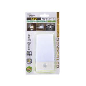 OHM/オーム電機 NIT-BLA6JS-WN LEDセンサーライト 人感・明暗