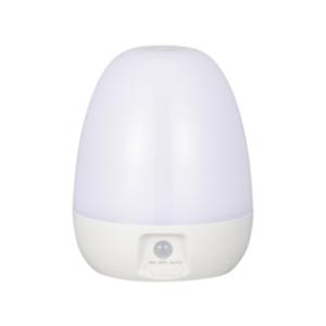 OHM/オーム電機 NIT-BLA6JE-WN　LEDナイトライト 明暗+人感 屋内用 80lm【電...