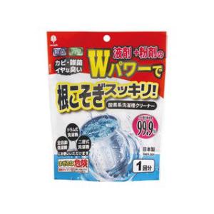 紀陽除虫菊株式会社  根こそぎスッキリ！洗濯槽クリーナー液剤+粉剤 1回分 K-7173｜murauchi3