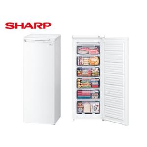 SHARP/シャープ  FJ-HS17X-W 直冷式 冷凍庫 片開きタイプ 【167L】(ホワイト系)