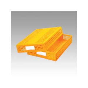 sedia/セキセイ シストレー A4 フタ付 黄 STX-70-50