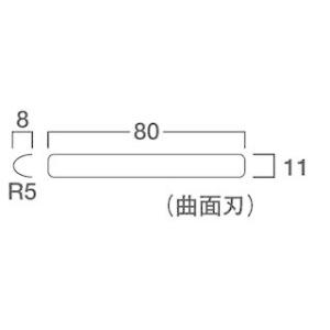 TJM DESIGN TJMデザイン Tajima サンダーR5型替刃荒目 SAB-R5A