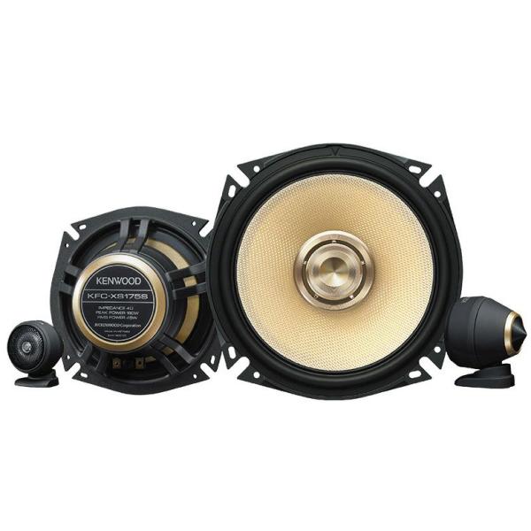 KENWOOD ケンウッド KFC-XS175S 17cm 3wayセパレートカスタムフィット・スピ...