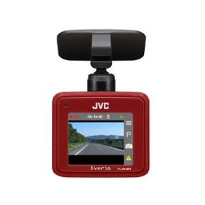JVC Victor ビクター  GC-DRJ1-R（レッド）　ドライブレコーダー SDカード16GB付属