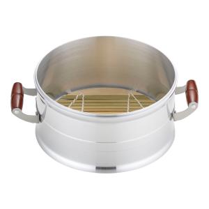 公徳セイロ (DX長生セイロ) デラックス 二重セット 30cm (蓋1、体2、竹