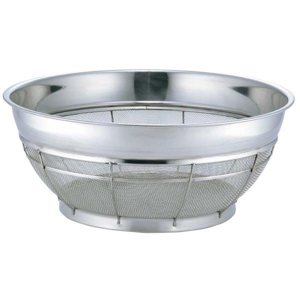 HOMMA 本間冬治工業 【弁慶】１８−８　浅型ザル　荒目　５０cm　６．５メッシュ