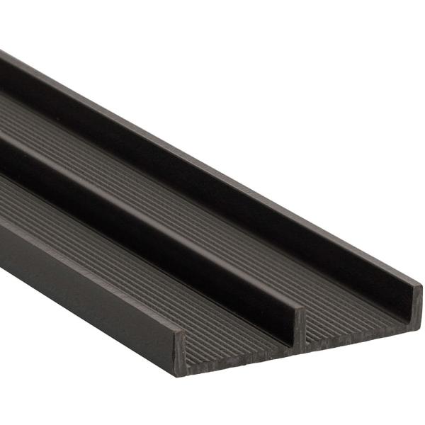 HIKARI 光 簡易内窓用フレーム&amp;レール 下レールブラウン5×30.5×915mm PTL401...