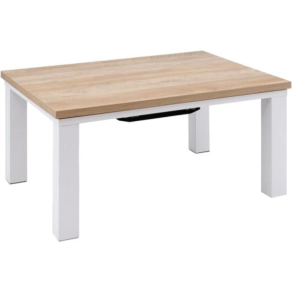 YUASA ユアサプライムス YLW-860D(LBW)リビングこたつ【80×60cm】ホワイト