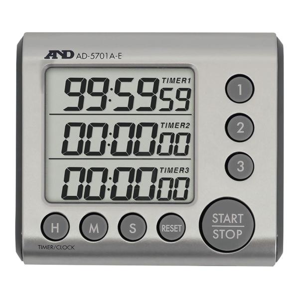 A&amp;D エー・アンド・デイ A&amp;D 3チャンネル100時間タイマー AD-5701A-E