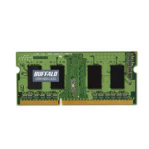 BUFFALO バッファロー PC3L-12800 204ピン DDR3 S.O.DIMM 2GB D3N1600-LX2G｜murauchi3