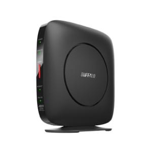 送料無料 BUFFALO バッファロー  Wi-Fi 6（11ax）対応無線LANルーター 2401+800Mbps IPv6 WSR-3200AX4S/DBK ブラック