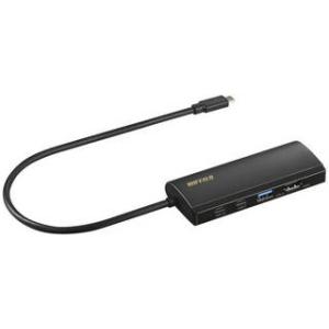 BUFFALO バッファロー Type-C接続ドッキングステーション PD対応 HDMI出力 LUD...
