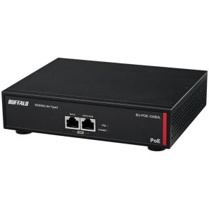 BUFFALO バッファロー  法人向け 10G対応 PoEインジェクター 低温対応 btモデル BIJ-POE-10GB3L｜murauchi3