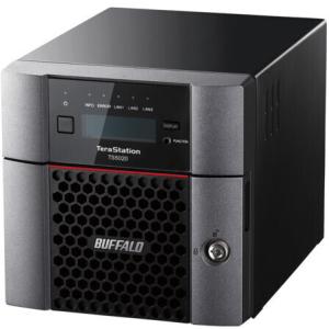 BUFFALO バッファロー ネットワーク対応ハードディスク NAS TeraStation 2ドライブ 4TB TS5220DN0402｜murauchi3