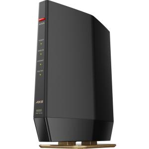 BUFFALO バッファロー  Wi-Fi 6(11ax)対応無線LANルーター 4803+1147Mbps IPV6 WSR-6000AX8P/DMB マッドブラック