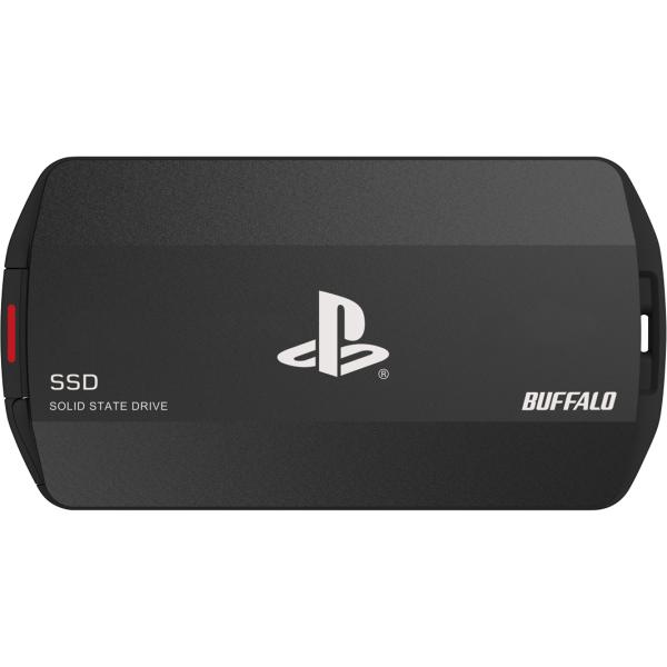 BUFFALO PlayStation 5 公式ライセンス商品 ポータブルSSD 4TB 高速モデル...