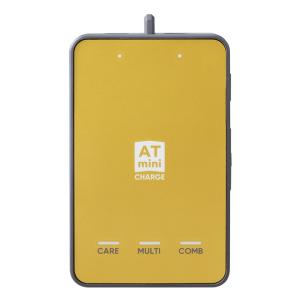 伊藤超短波 ATmini CHARGE 【イエローゴールド】 001278 コンディショニングケア マイクロカレント マルチカレント